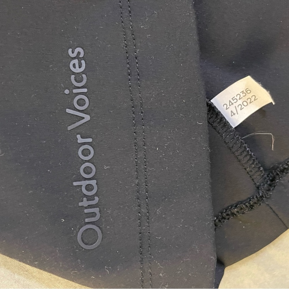 Outdoor Voices One Shoulder Dress Black Size XS - Picture 4 of 4